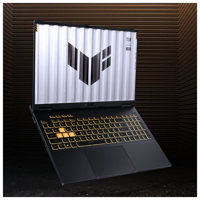 WUXGA Notebook 40,6 cm (16 Zoll) 1920 x 1200 Pixel 16 GB Ram 512 GB SSD Windows 11 Home Intel® Core™ i5 max. 4,8 GHz NVIDIA GeForce RTX 5050 Laptop GPU  TUF Gaming FX610JH-TU014W (Schwarz) 