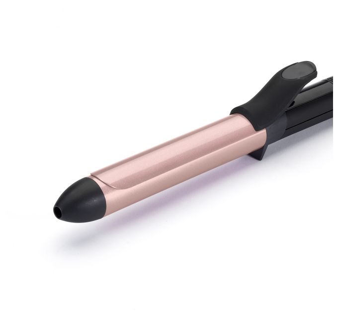 Lockenstab (Schwarz, Rosa-Goldfarben) C451E Curling Tong 