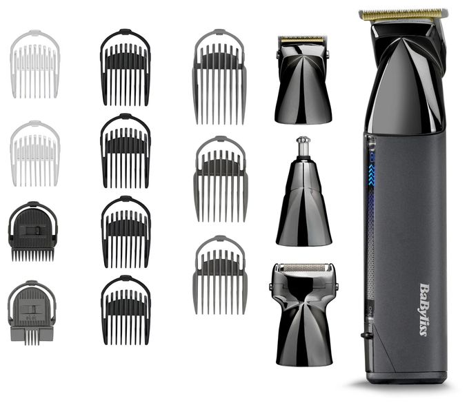 Haarschneider Batterie/Akku MT991E Super-X Metal Black Edition 