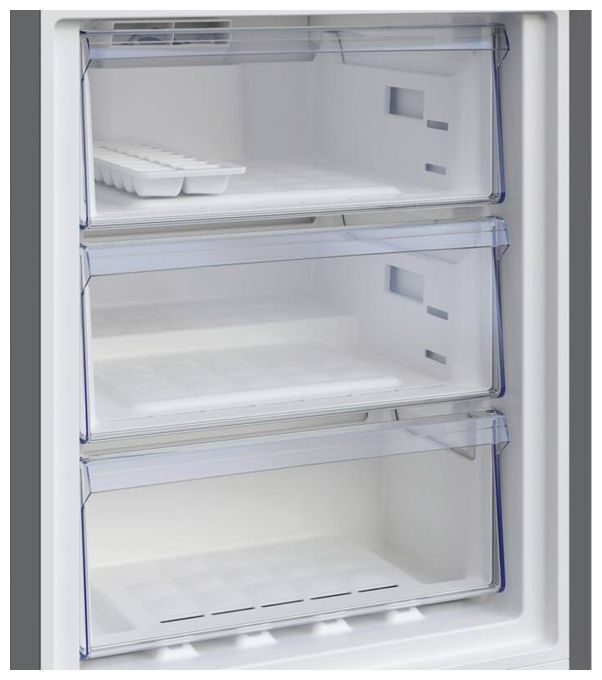 209 l / 92 l Kühl-Gefrierkombi freistehend NoFrost 200 kWh Jahr  B5RCNA346HG (Grau) 