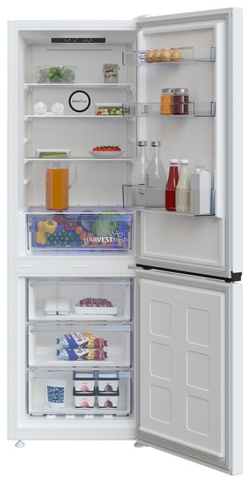 209 l / 92 l Kühl-Gefrierkombi freistehend NoFrost 200 kWh Jahr  B5RCNA346HW (Weiß) 