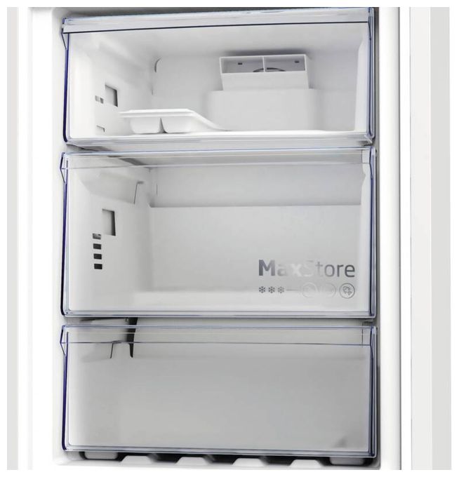 249 l / 106 l Kühl-Gefrierkombi freistehend NoFrost 170 kWh Jahr  B5RCNA406DHXB1 (Edelstahl) 