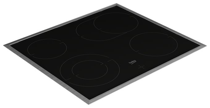 Herdset groß AutoClean SteamShine mit Glaskeramik Kochfeld BBUM12320XFP 