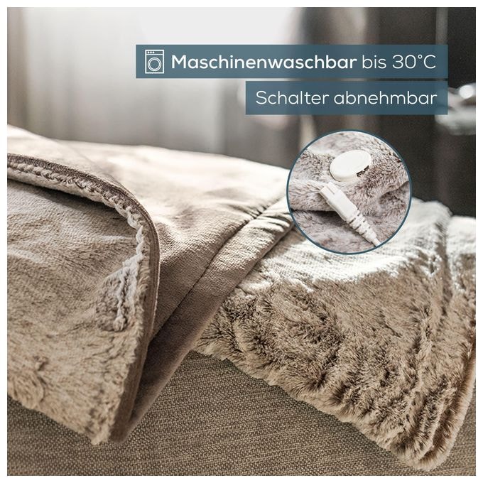 Heizdecke 150 W  HD150 XXL (Graubraun) 