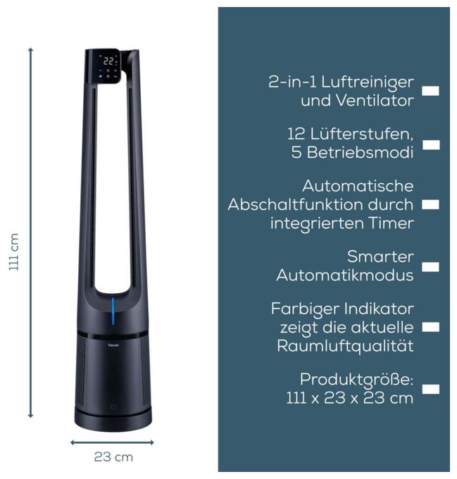 LV500 PureFlow Luftreiniger 