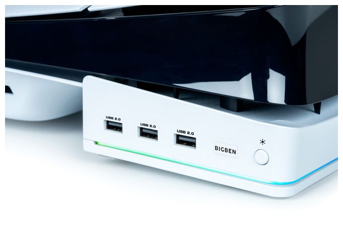 PlayStation 5 Slim  Horizontale Hub-Station PS5 (Weiß) 