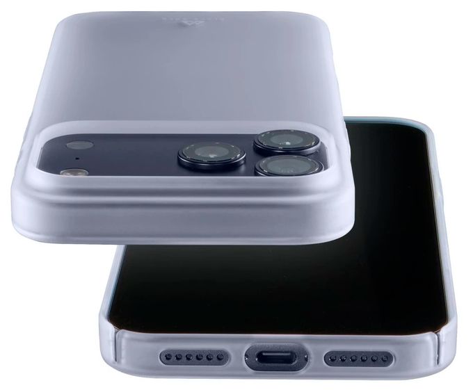 Cover für iPhone 17 Pro Max  016051 Ultra Thin Iced (Transparent) 