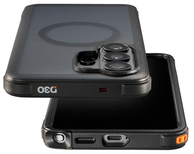 Cover für Galaxy S26 Ultra  016082 Robust Hybrid (Schwarz) 