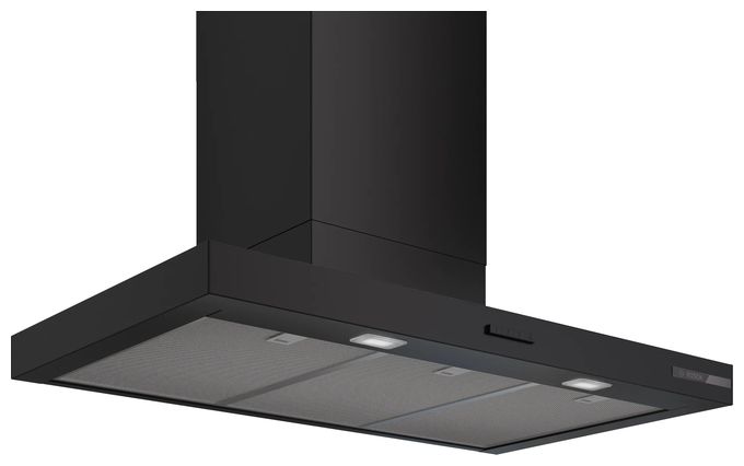Dunstabzugshaube Wand 90 cm Abluft/Umluft (Schwarz) Serie 4 DWB95CC65 