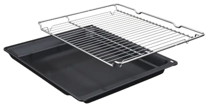Herdset groß AutoClean Hydrolytisch mit 60 cm Induktions Kochfeld HBD474BM6 (HBA571BB3 + PIE61ABB5E) 