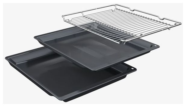 Herdset groß AutoClean mit 60 cm Induktions Kochfeld HBD635CS64 (HBG537BB3 + PIF645BB5E) 