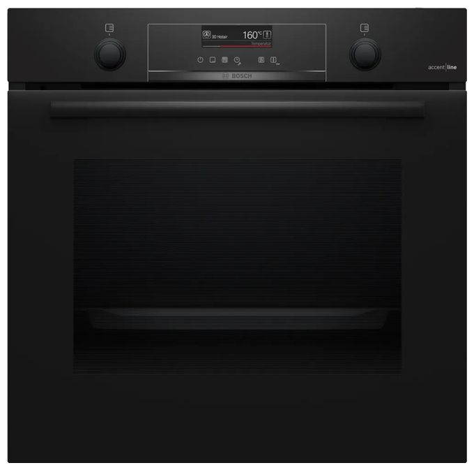 Einbaubackofen groß AutoClean (Schwarz) Serie 6 HBG4390B3 