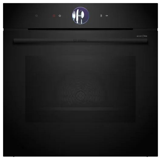 Einbaubackofen groß AutoClean (Schwarz) Serie 8 HBG976MB1 