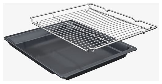 Herdset groß AutoClean mit 60 cm Glaskeramik Kochfeld HND411LS63 (HEA513BS3 + NKN645GA2E) 