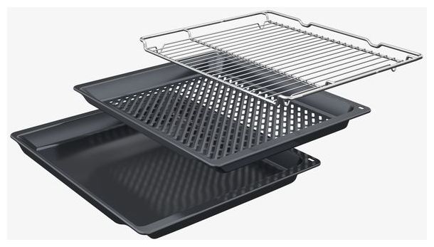 Herdset groß AutoClean mit 60 cm Glaskeramik Kochfeld HND671LS62 (HEG578BB3 + NKN645GA2E) 