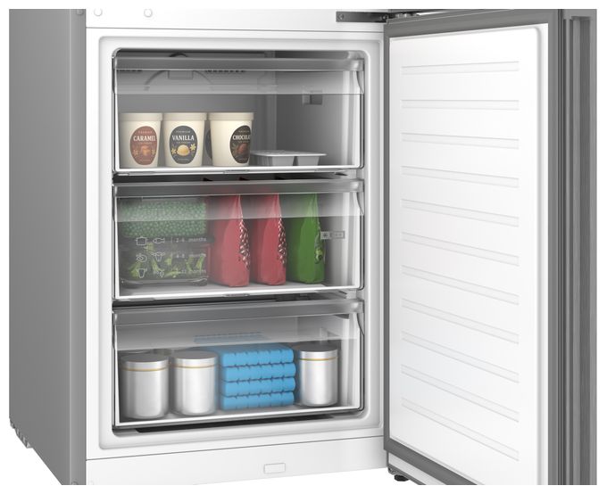 276 l / 115 l Kühl-Gefrierkombi freistehend NoFrost 184 kWh Jahr  Serie 2 KGN39NLCK (Edelstahl) 