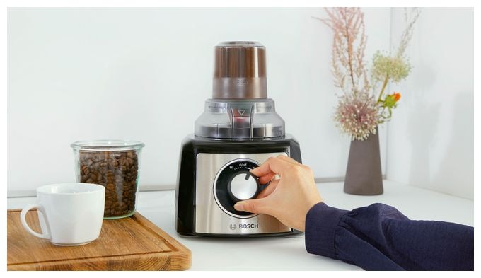 900 W Küchenmaschine 2,3 l (Schwarz, Transparent) MCM3PM386  MultiTalent 3 Plus 