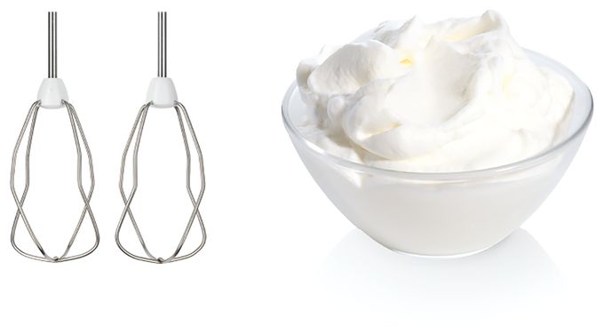 Handmixer 450 W 5 Stufen  MFQ36400 ErgoMixx (Grau, Weiß) 