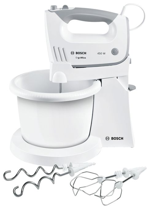 Standmixer 450 W 5 Stufen  MFQ36460 ErgoMixx inkl. Rührschüssel (Weiß) 