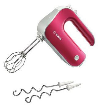 Handmixer 500 W 5 Stufen  MFQ40304 Styline Colour (Rot, Weiß) 