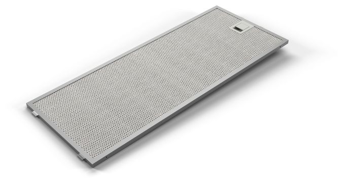 Abluft/Umluft Dunstabzugshaube/Esse Einbau 60 cm (Metallisch, Silber) Serie 2 DFM064W55 