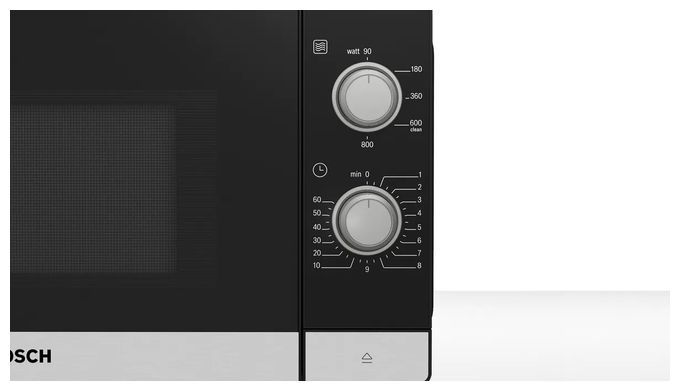 Freistehende Mikrowelle 800 W Größe: klein 5 Stufen  Serie 2 FFL020MS2 (Schwarz, Edelstahl) 