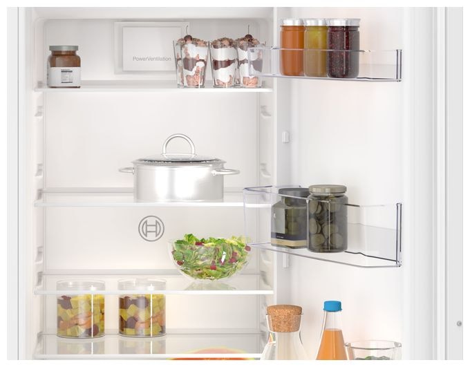 246 l 177,5 cm Einbaukühlschrank EEK: E 177 kWh Jahr Serie 2 KIL82NSE0 Schlepptür 