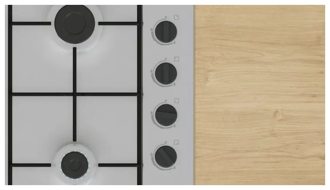 60 cm Gaskochfeld Kochfeld/Herdplatte 4 Zone(n) Serie 2 PBP6B5K80 autarkes 