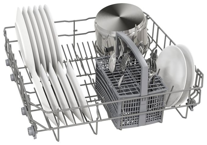 60 cm Geschirrspüler freistehend Leise 13 Maßgedecke aquaStop Funktion Wärmetauscher Serie 2 SMS2HTW08E 