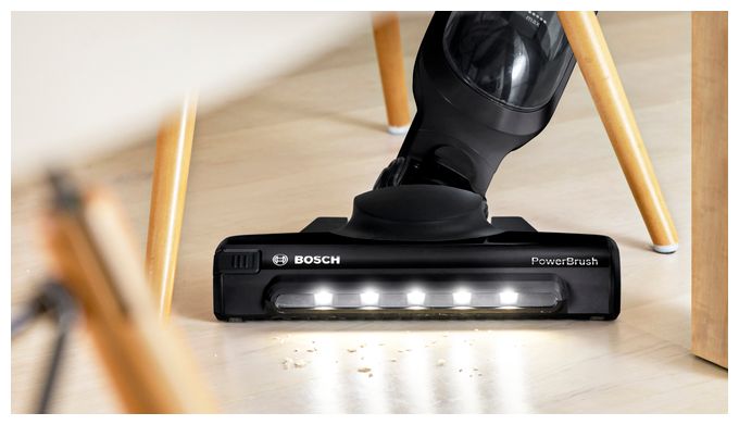 Handstaubsauger Beutellos bis 55 min Laufzeit 25,2 V  Serie 4 BBH3P2801 Flexxo Gen2 (Schwarz) 