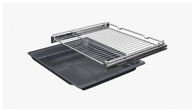 Einbaubackofen groß Dampfgaren AutoClean (Schwarz) Serie 4 HQA4340B3 