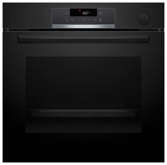 Einbaubackofen groß Dampfgaren AutoClean Serie 4 HRG532BB3 