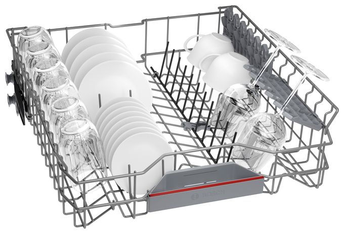 60 cm Geschirrspüler vollintegriert (ohne Front) Sehr leise 14 Maßgedecke aquaStop Funktion Heat exchanger/Drying assistant Serie 4 SMH4ECX28E 
