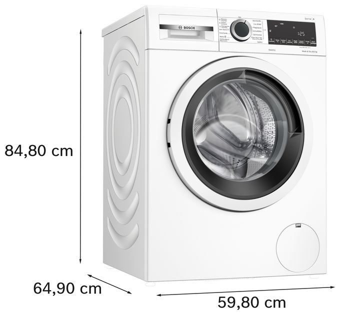 9 kg 5 kg Waschtrockner 1400 U/min Serie 4 WNA13441 