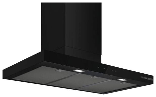Abluft/Umluft Dunstabzugshaube/Esse Wand 60 cm (Schwarz) Serie 6 DWB97DN60 