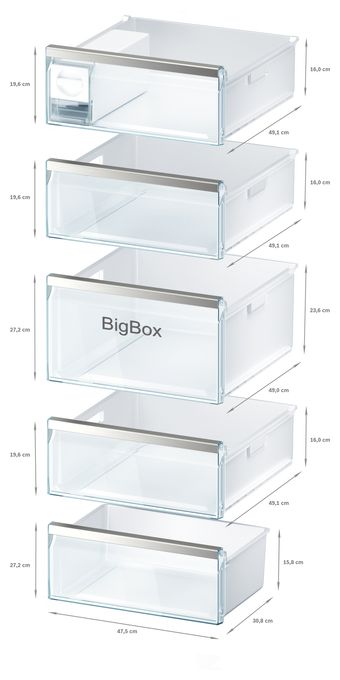 328 l Gefrierschrank 212 kWh Jahr NoFrost  Serie 6 GSN54AWDV (Weiß) 