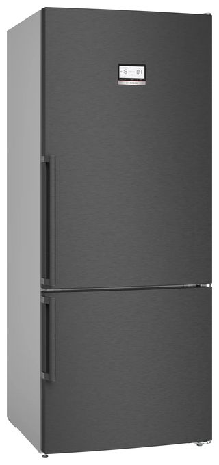 406 l / 120 l Kühl-Gefrierkombi freistehend NoFrost 219 kWh Jahr  Serie 6 KGN76AXDR (Schwarz) 
