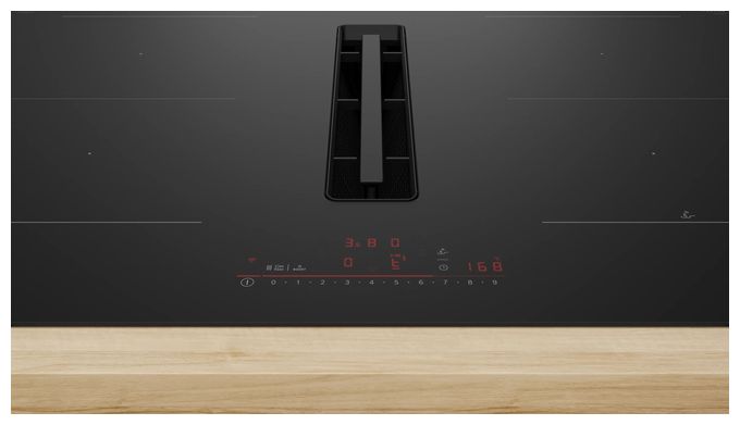80 cm Induktionskochfeld 4 Kochzonen mit integriertem Dunstabzug Serie 6 PVQ89BH26E autarkes 