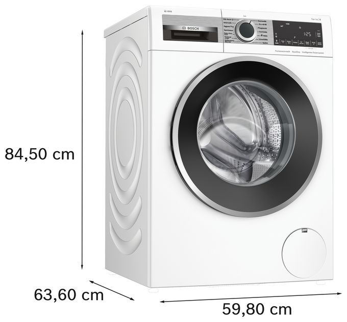9 kg Frontlader Waschmaschine 1400 U/min aquaStop Funktion Serie 6 WGG244F40 