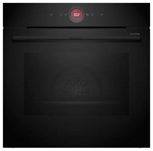 Einbaubackofen groß AutoClean (Schwarz) Serie 8 HBG974LB1 