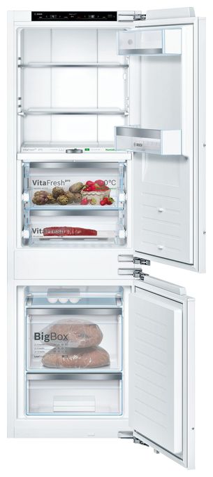 156 l / 67 l 177,5 cm Einbau Kühl-/Gefrierkombination 252 kWh NoFrost Serie 8 KIF86PFE0 