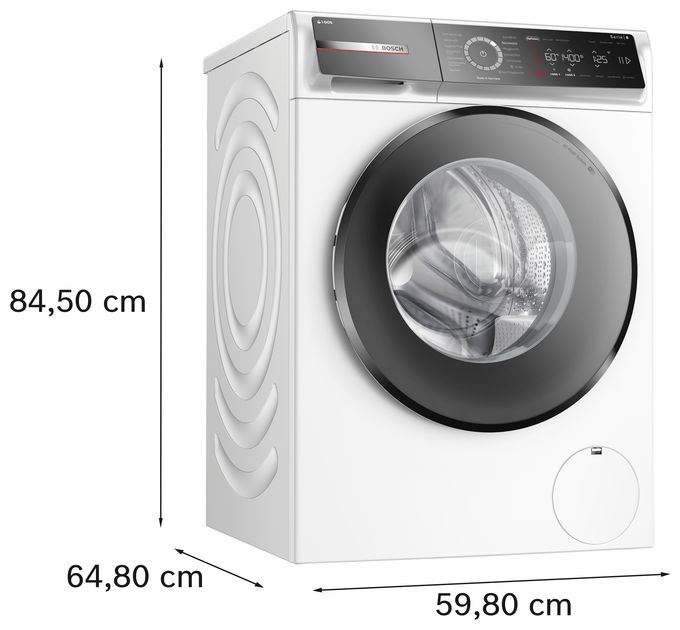 9 kg Frontlader Waschmaschine 1400 U/min aquaStop Funktion Serie 8 WGB244A40 