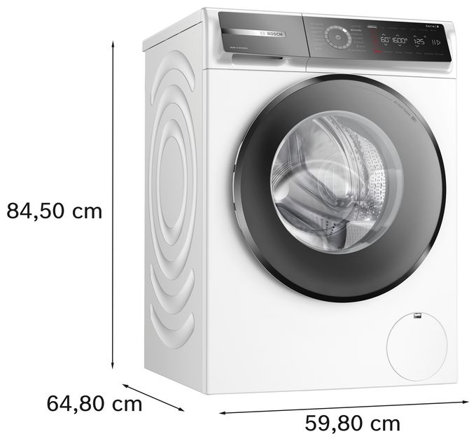 10 kg Frontlader Waschmaschine 1600 U/min AutoClean Serie 8 WGB256041 