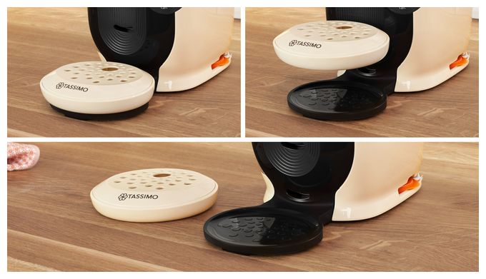 Kaffeekapsel Maschine  TAS112E Tassimo Style friendly (Cremefarben) 