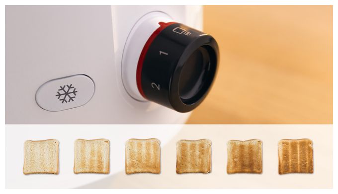 Toaster 950 W 2 Scheibe(n) 6 Stufen  TAT2M121 MyMoment (Weiß) 