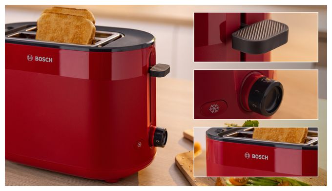 Toaster 950 W 2 Scheibe(n) 6 Stufen  TAT2M124 MyMoment (Rot) 