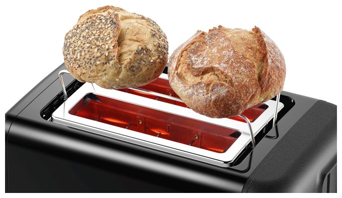 Toaster 970 W 2 Scheibe(n)  TAT3P423DE DesignLine (Schwarz) 