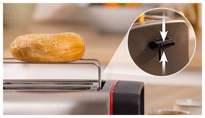Toaster 970 W 2 Scheibe(n)  TAT6M420 MyMoment (Edelstahl) 