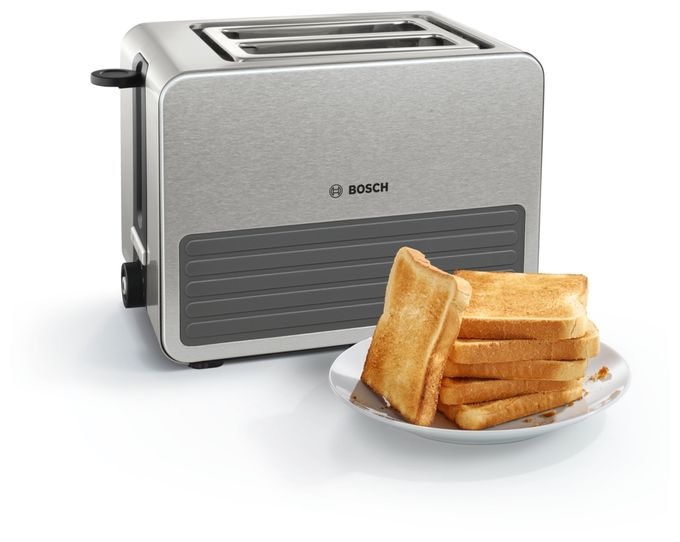 Toaster 1050 W 2 Scheibe(n)  TAT7S25 CompactClass (Schwarz, Grau) 