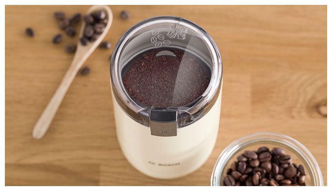 Kaffeemühle für 75 g 180 W  TSM6A017C (Cremefarben) 